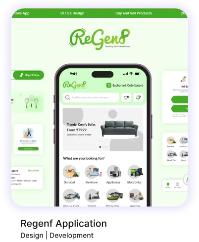 ReGenf - Circular Economy App